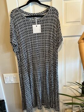 Kenar plus size 3X brand new tunic dress